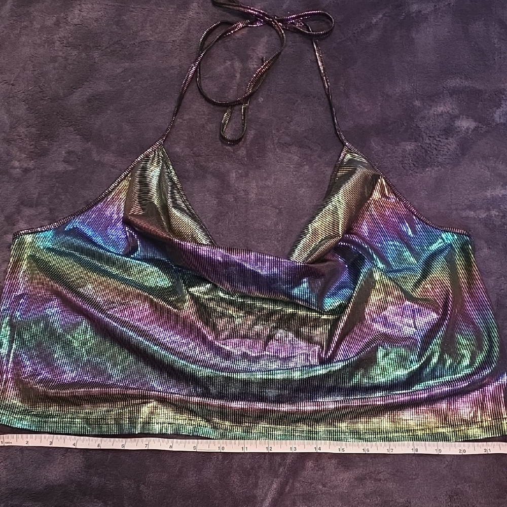 🌈3 For 12$ SHEIN Multicolor Iridescent Camisole